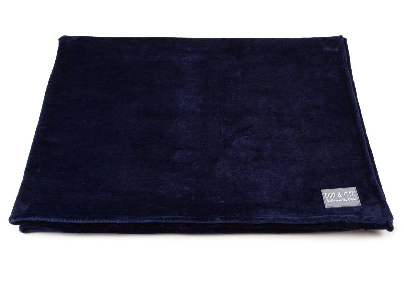 Wau-Blanket Hundedecke aqua / M (100x80cm) von EMMY&PEPE