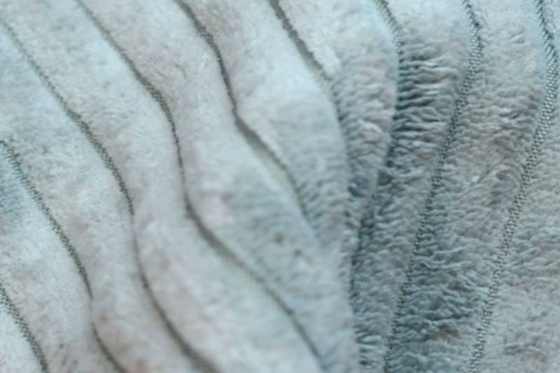 Wau-Floor Cord Icemint / L (120x100cm) / 10cm von EMMY&PEPE