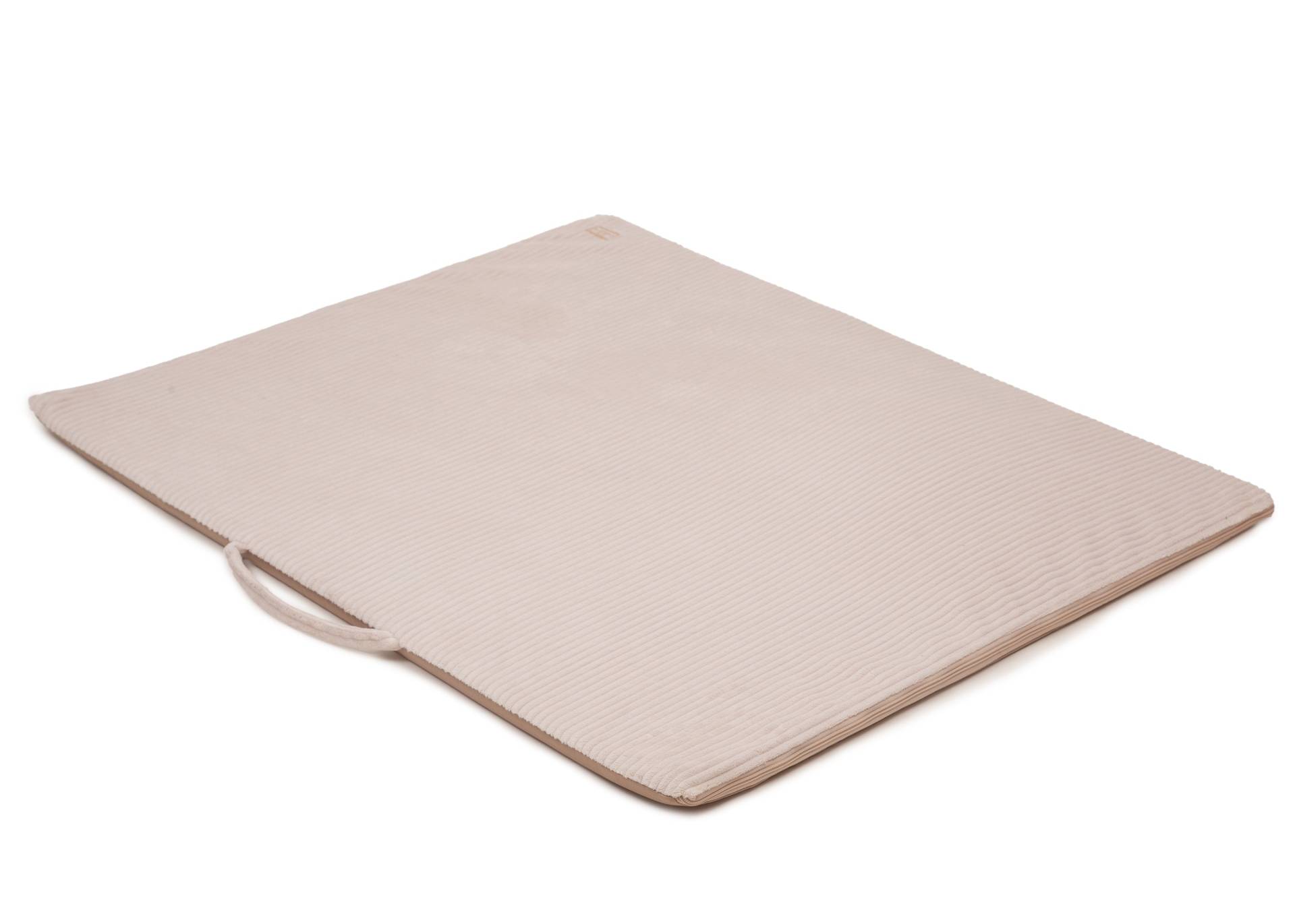 Wau-Floor Traveller Cord Creme / L (120x100cm) / 3cm von EMMY&PEPE