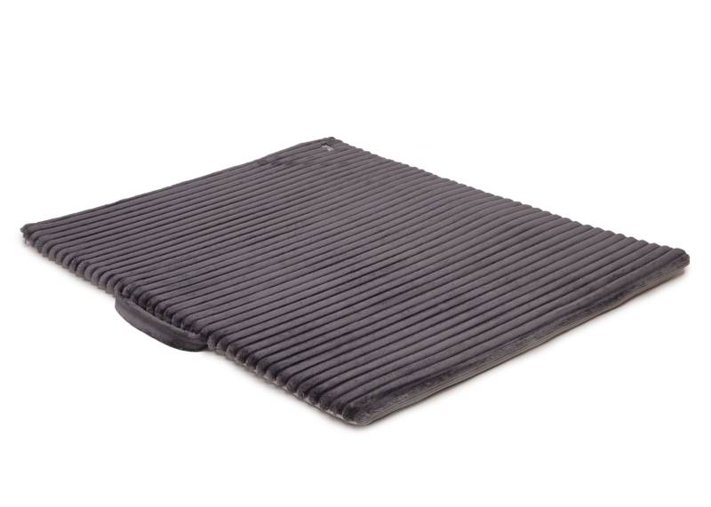 Wau-Floor Traveller Kuschelcord Dark Grey / L (120x100cm) / 2cm von EMMY&PEPE