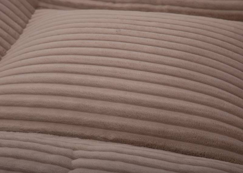 Wau-Floor Traveller Kuschelcord Taupe / L (120x100cm) / 2cm von EMMY&PEPE