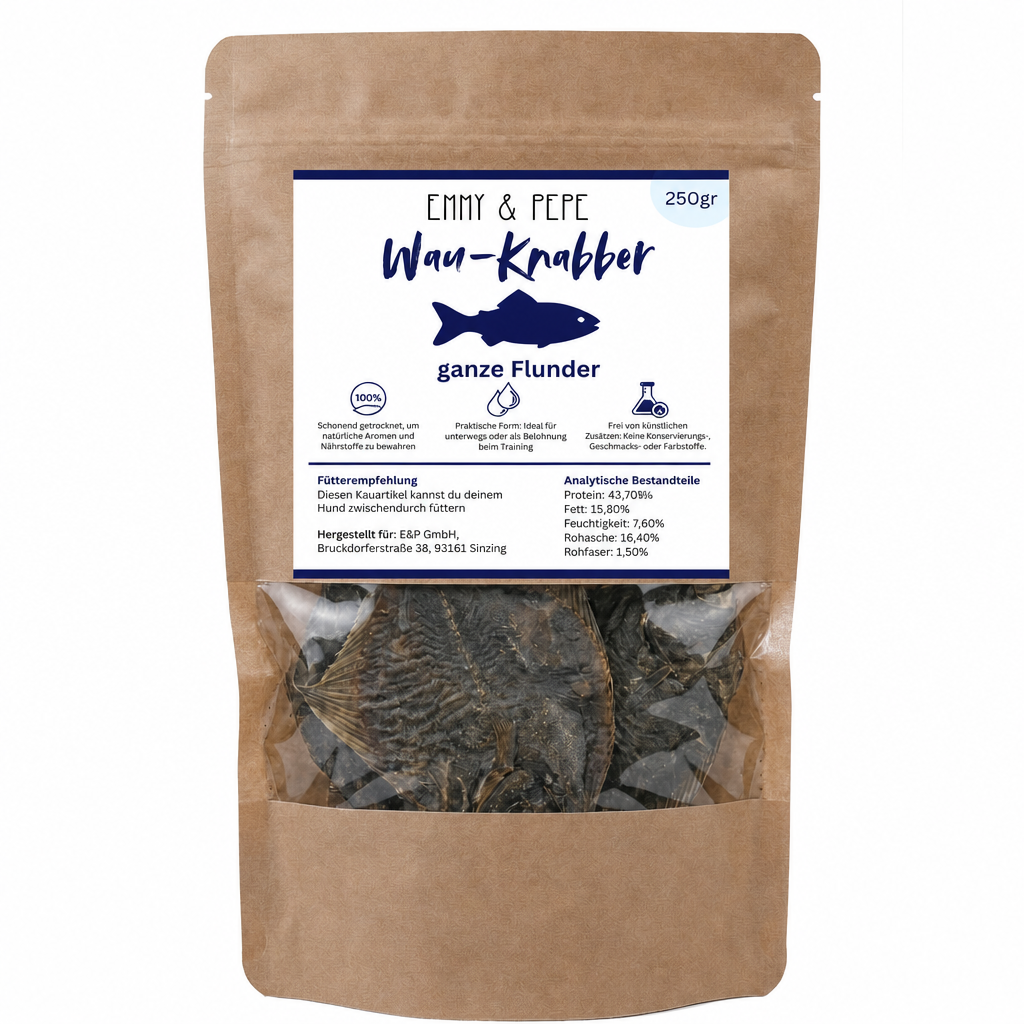 Wau-Knabber Flunder 250 g Wau-Knabber Flunder 250 g von EMMY&PEPE