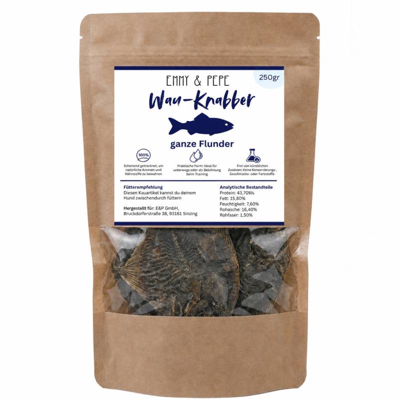 Wau-Knabber Flunder 250 g Wau-Knabber Flunder 250 g von EMMY&PEPE
