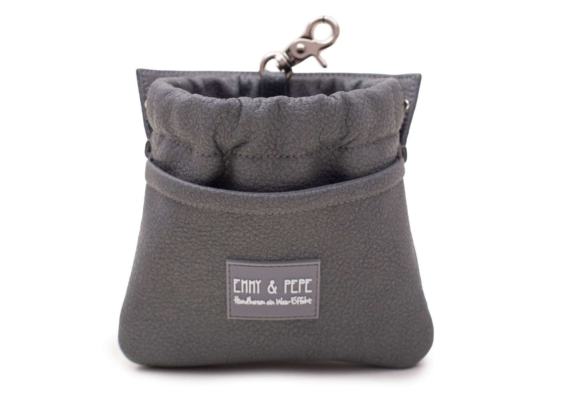 Wau-Pocket Kunstleder Dark Grey / Gold Wau-Pocket Kunstleder Dark Grey / Gold von EMMY&PEPE