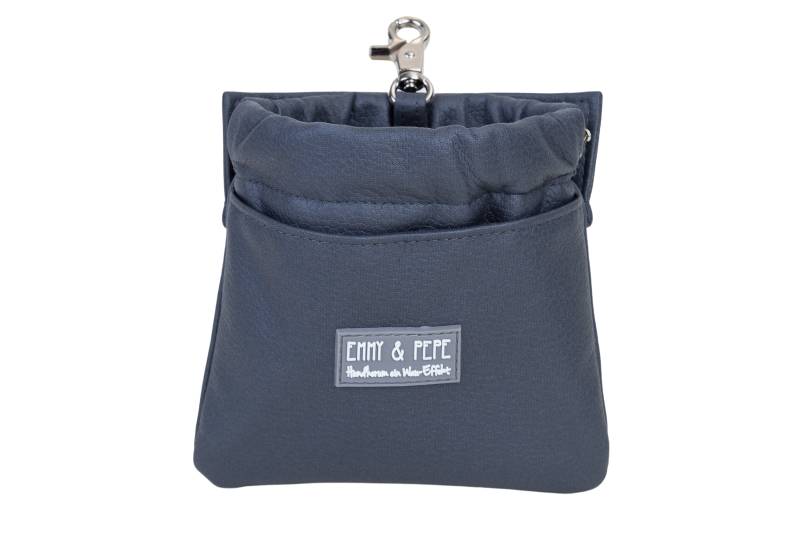 Wau-Pocket Kunstleder Midnight / Gold von EMMY&PEPE