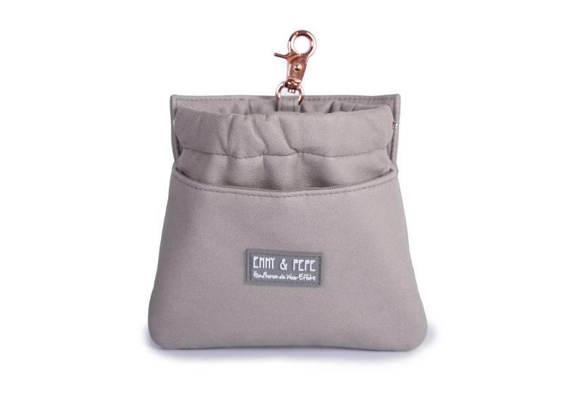 Wau-Pocket Wildleder Silber / Gold von EMMY&PEPE