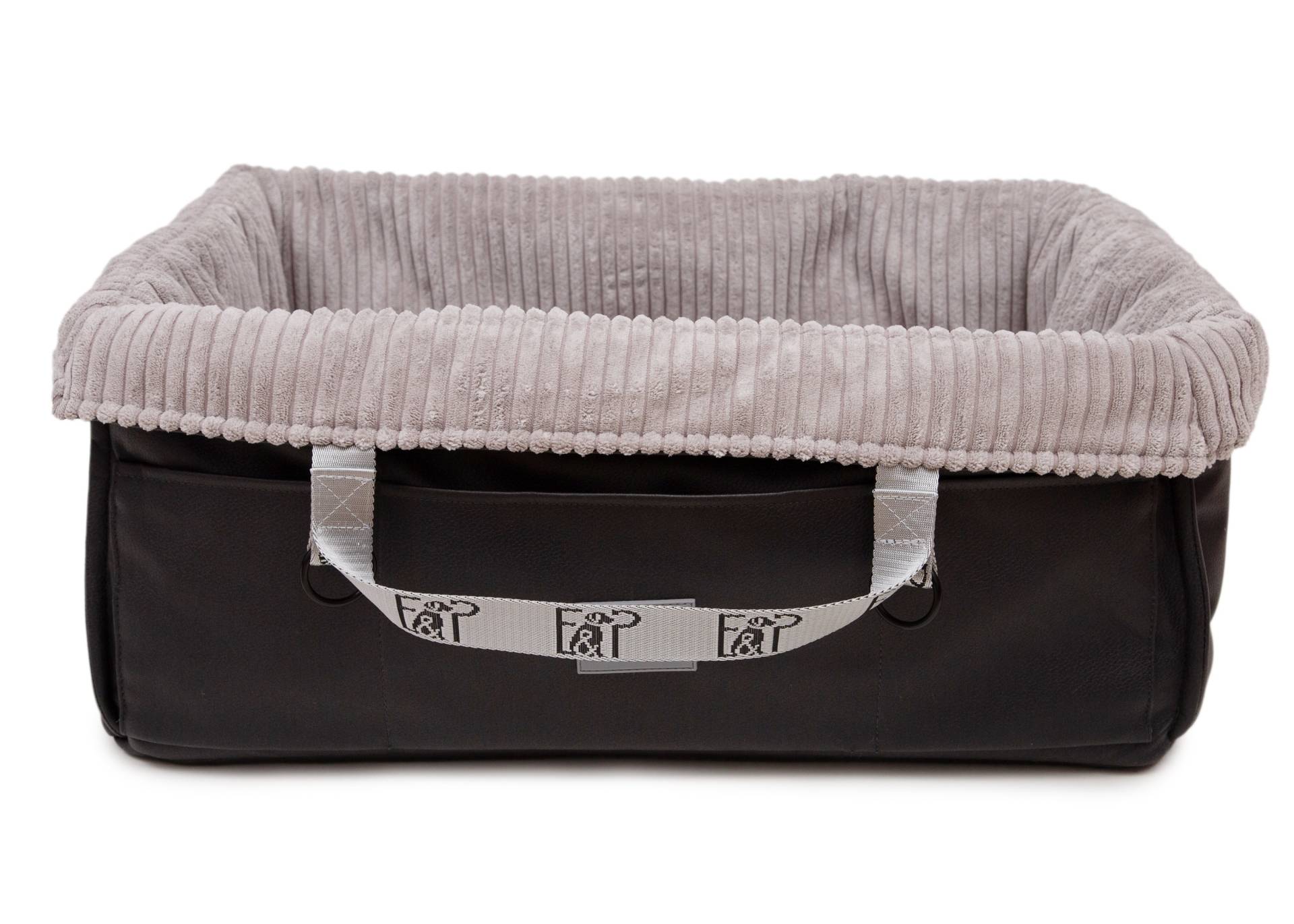 Wau-Snuggle Cord Light Grey Rechteckig / S / Ja von EMMY&PEPE