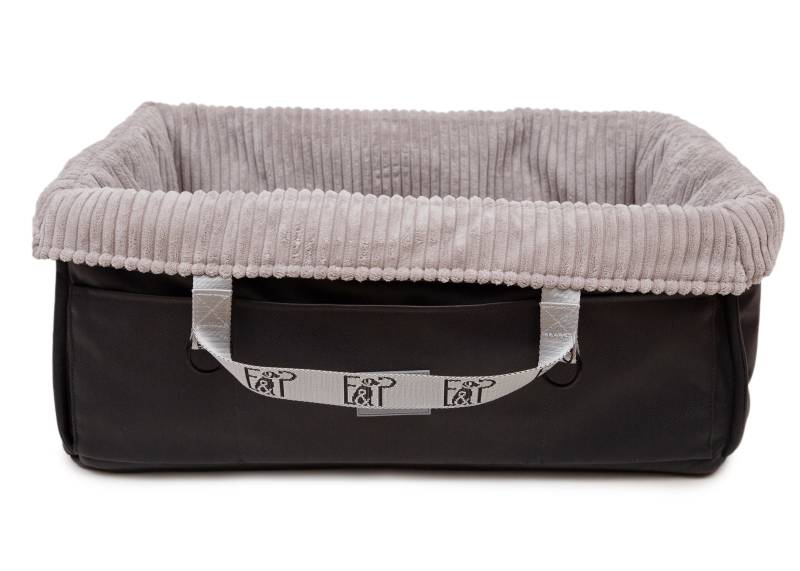 Wau-Snuggle Cord Light Grey Rechteckig / XS / Ja von EMMY&PEPE