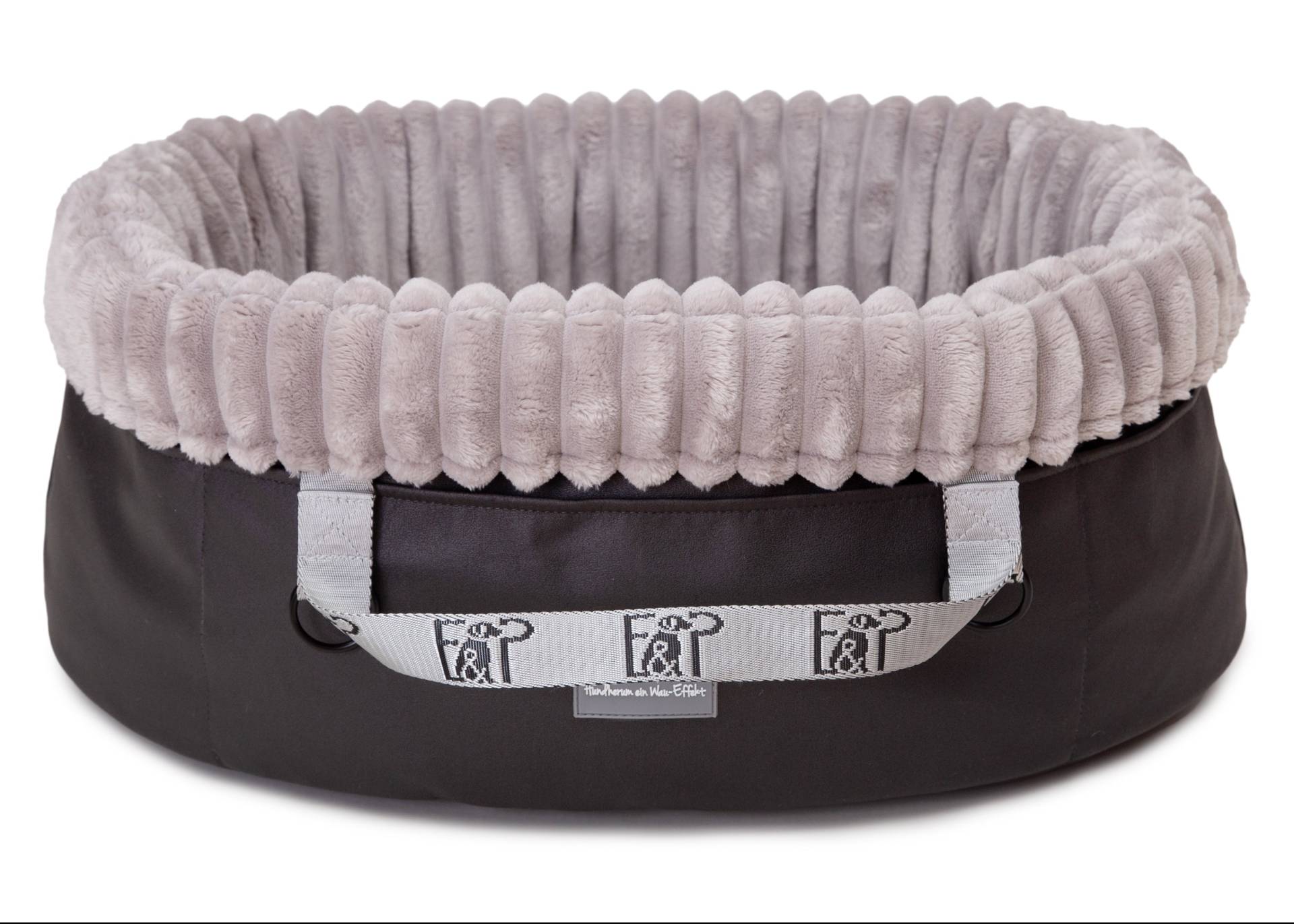 Wau-Snuggle Kuschelcord Light Grey Oval / L / Nein von EMMY&PEPE