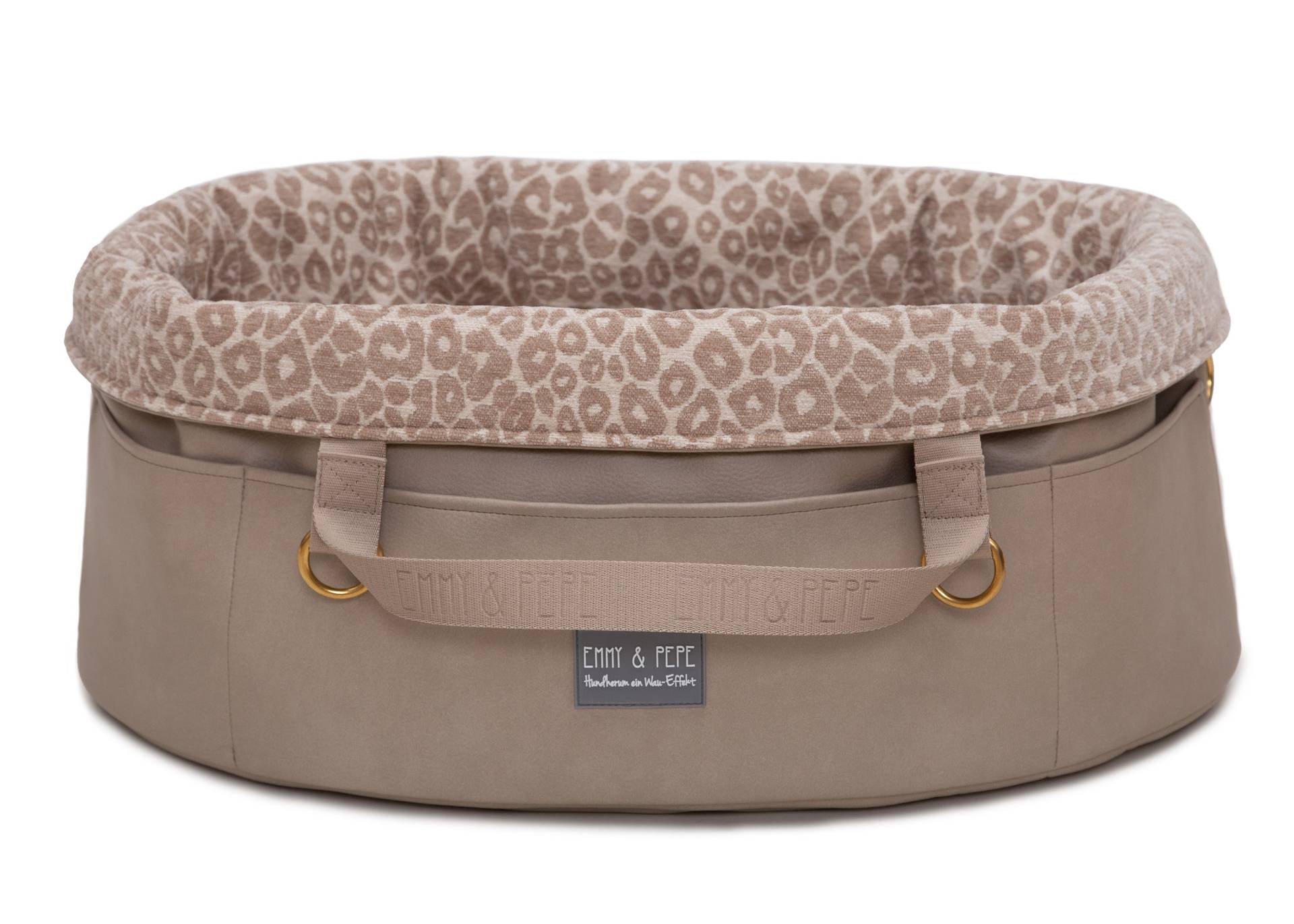 Wau-Snuggle Leo Taupe Oval / XS / Nein von EMMY&PEPE