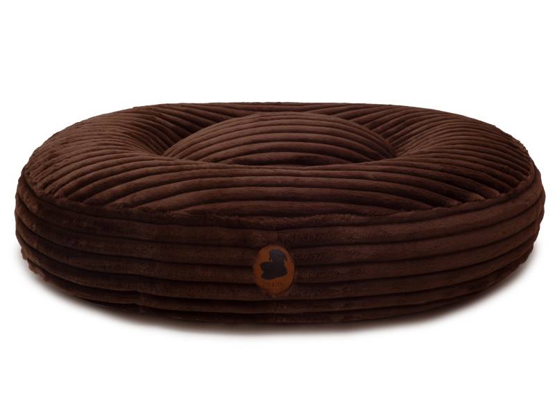 Wechselbezug Kuschelcord Big Brown / Oval / S (80x60cm) von EMMY&PEPE