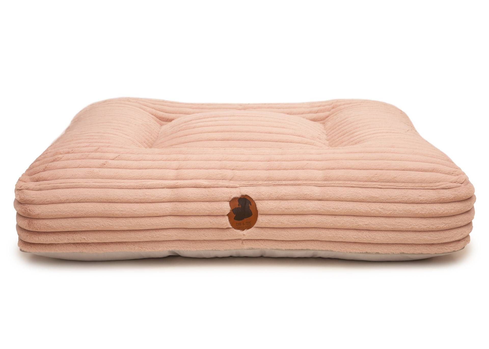 Wechselbezug Kuschelcord Big Salmon / Eckig / L (120x100cm) von EMMY&PEPE
