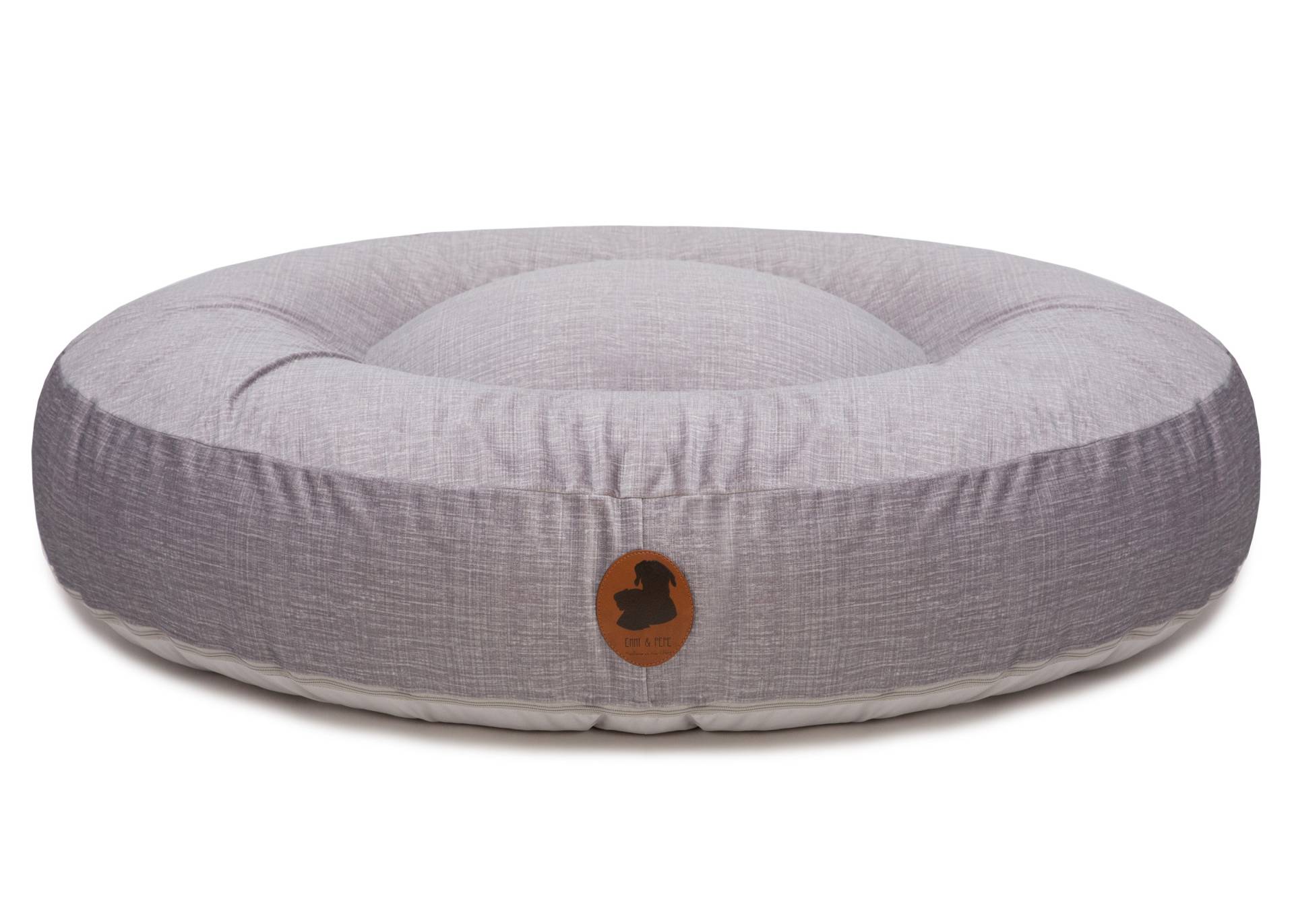 Wechselbezug Pets Friendly 2.0 Silver / Oval / M (100x80cm) von EMMY&PEPE
