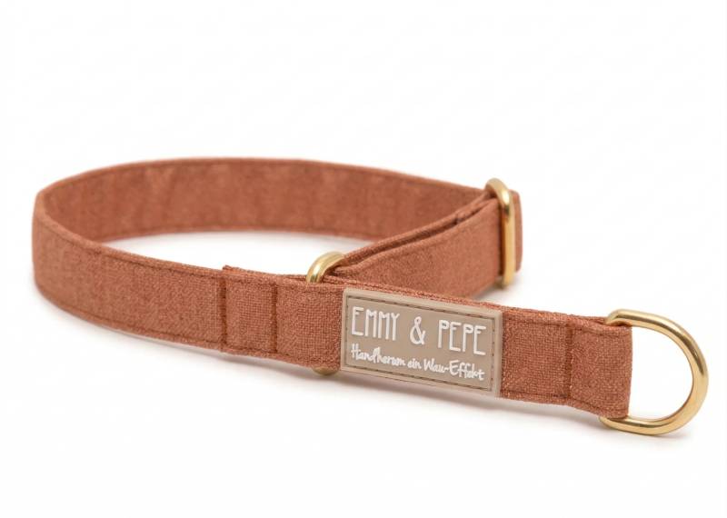 Zugstopp-Halsband Cinnamon 1.5cm von EMMY&PEPE