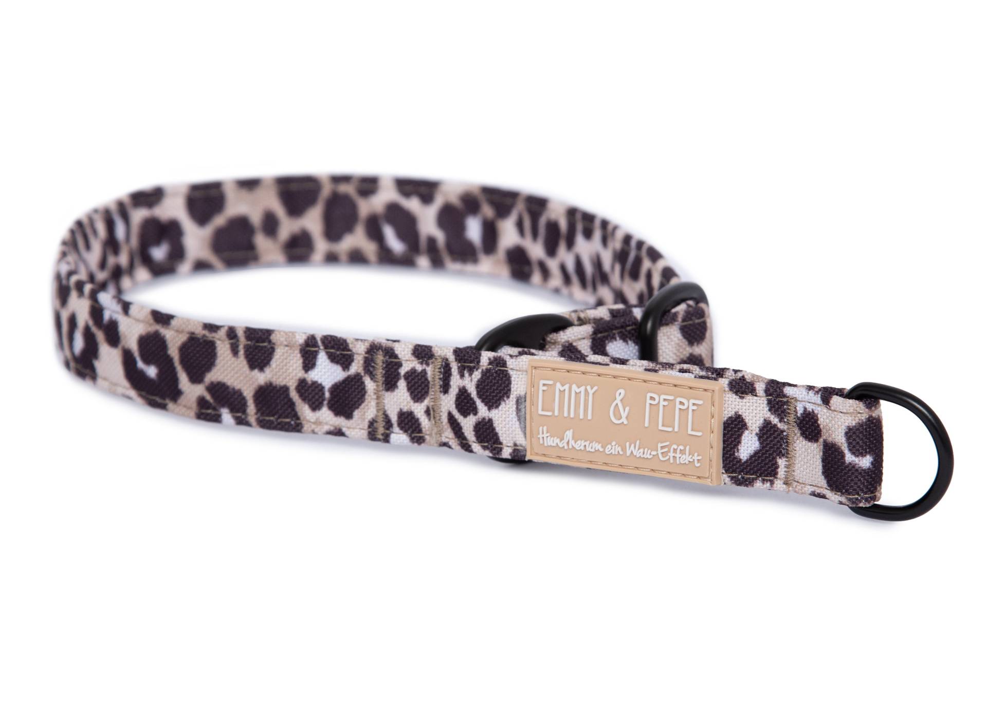 Zugstopp-Halsband Leo Dark 1.5cm Zugstopp-Halsband Leo Dark 1.5cm von EMMY&PEPE
