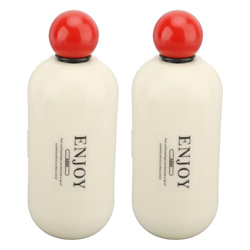 EMUKOEP 2 PCs Lint Roller Remover Ausziehbar Wiederverwendbares Haustierhaarentferner für Kleidung Möbel (Weiß) von EMUKOEP