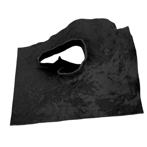 EMUKOEP Aquarium Hideaway Rock Cave mit Exquisitem Design, Sicherem Haustier Sanctuary, Serene Aquatic Ambiente, das durch die 3D -Drucktechnologie Zur Verbesserung des Lebensraums des (Schwarz) von EMUKOEP