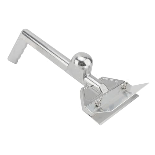 EMUKOEP Grillschaber mit Ersatzklingen aus Edelstahl, langer ergonomischer Griff, Aluminium, flache Oberseite, Grillschaber für den gewerblichen Gebrauch zu Hause EMUKOEP Grillschaber mit Ersatzklingen aus Edelstahl, langer ergonomischer Griff, Aluminium, flache Oberseite, Grillschaber für den gewerblichen Gebrauch zu Hause von EMUKOEP