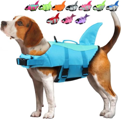 EMUST hundeschwimmweste, Hundeschwimmwesten zum Schwimmen, kleine/mittelgroße/große Hunde Rettungsweste mit Rettungsgriff, verstellbare Hundeflotationsweste für Wasser am Pool, Strand, XL Poolblau EMUST hundeschwimmweste, Hundeschwimmwesten zum Schwimmen, kleine/mittelgroße/große Hunde Rettungsweste mit Rettungsgriff, verstellbare Hundeflotationsweste für Wasser am Pool, Strand, XL Poolblau von EMUST