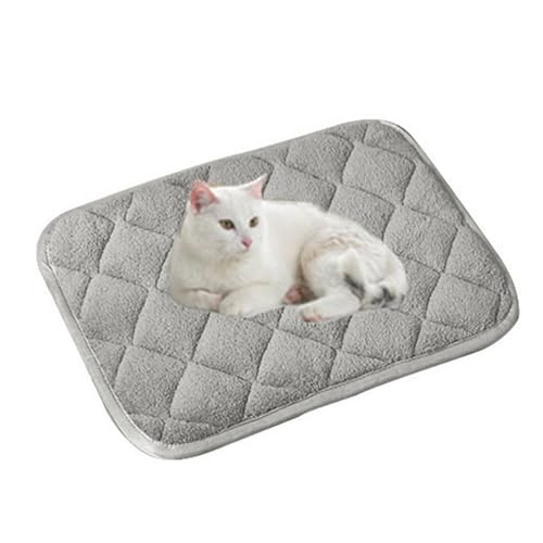 EN AyuL Waschbare Hundebett-Decken, beruhigende Matte für Hundekäfige, Angstlinderungsmatte für kleine, mittelgroße und große Hunde, Katzen (100 x 70 cm, A) von EN AyuL