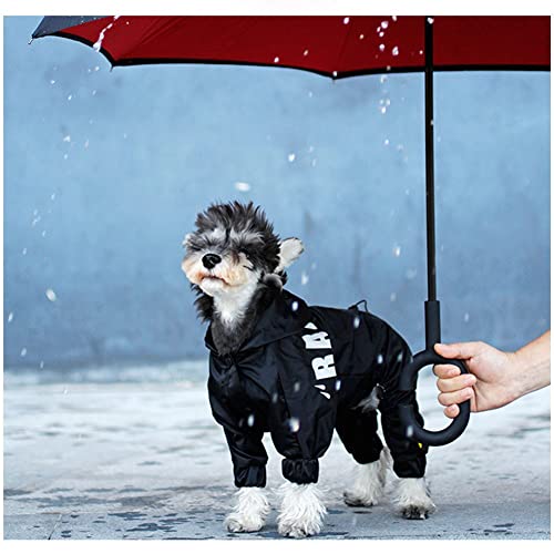 ENDBAG hundejacke Hunde-Regenbekleidung, Sport-Regenmantel, doppellagiger, wasserdichter Hunde-Regenmantel mit Taschen und Abschlepploch(Color:S,Size:) von ENDBAG