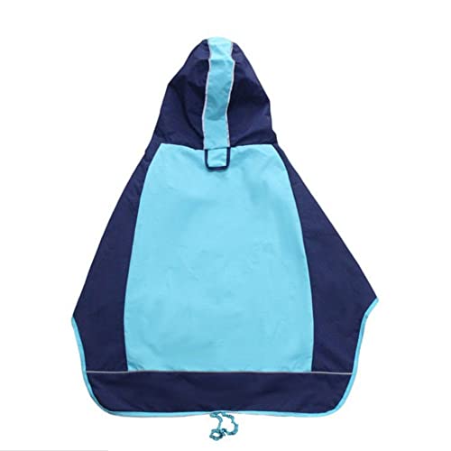 ENDBAG hundejacke Hunderegenmantel mit Gummiband, großer Hunderegenmantel mit Kapuze, wasserdichter Hunderegenmantel, Schlepploch, leicht und atmungsaktiv(Color:3,Size:No. 7) von ENDBAG