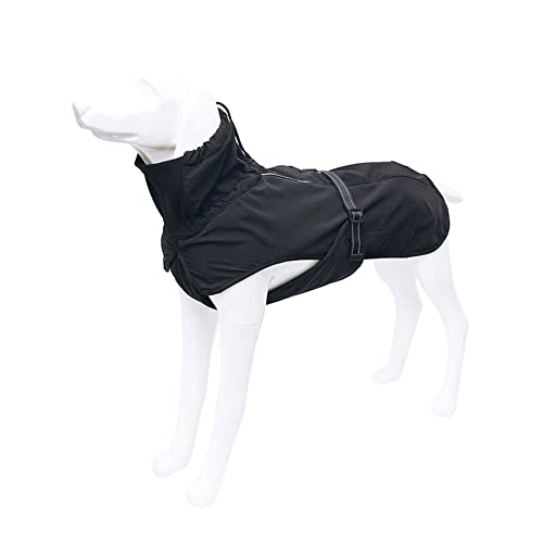 ENDBAG hundejacke Wasserdichter Hundemantel, Hunderegenmantel, Hundejacke mit reflektierenden Sicherheitsstreifen, Outdoor-Kleidung, mittelgroße und große Hunde (schwarz, XL)(Color:5,Size:XL) von ENDBAG