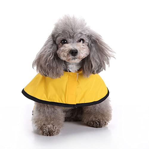 ENDBAG hundejacke Wasserdichter Regenmantel für Hunde, Outdoor-Regenmantel, Poncho, großer reflektierender Gürtel, wasserdichte Kapuze(Color:YY18,Size:M) von ENDBAG