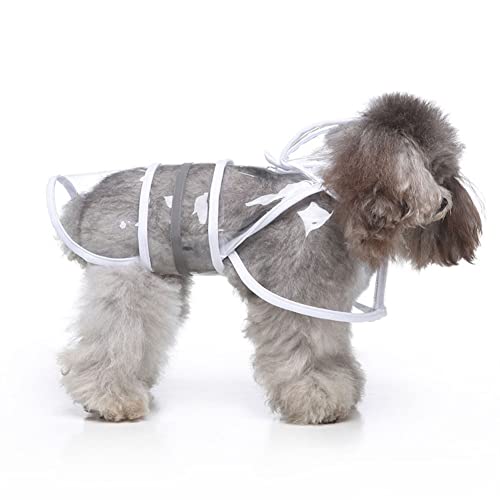 ENDBAG hundejacke Wasserdichter Regenmantel für Hunde, Outdoor-Regenmantel, Poncho, großer reflektierender Gürtel, wasserdichte Kapuze(Color:YY29,Size:L) von ENDBAG