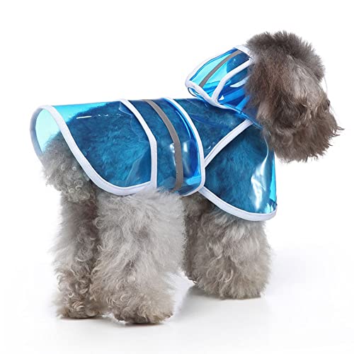 ENDBAG hundejacke Wasserdichter Regenmantel für Hunde, Outdoor-Regenmantel, Poncho, großer reflektierender Gürtel, wasserdichte Kapuze(Color:YY31,Size:3XL) von ENDBAG