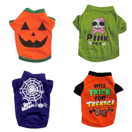 4 Stücke Basketball Hundehemd T-Shirts Sommerkleidung,Weich und atmungsaktiv Weste Schweißhemd Halloween L 4 Stücke Basketball Hundehemd T-Shirts Sommerkleidung,Weich und atmungsaktiv Weste Schweißhemd Halloween L von ENGEL WEMANG