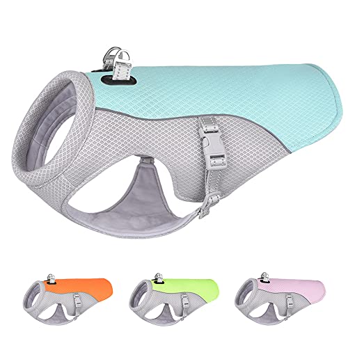 Hund Kühlweste,Mittelgroßen und großen Hunden Cooling Vest,Kühljacke,für Aktivitäten draußen, Wandern, Training,Hitzschlag bei Hunden vorbeugen-blau S Hund Kühlweste,Mittelgroßen und großen Hunden Cooling Vest,Kühljacke,für Aktivitäten draußen, Wandern, Training,Hitzschlag bei Hunden vorbeugen-blau S von ENGEL WEMANG