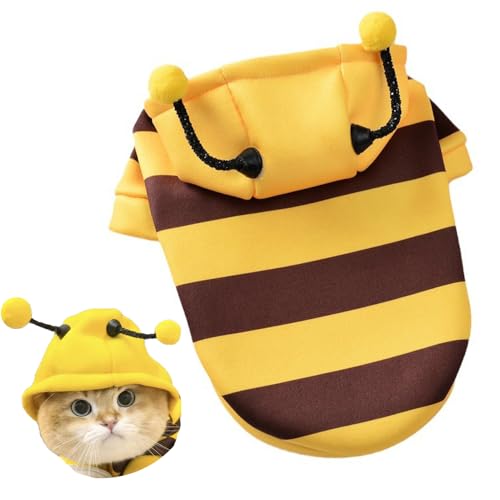 Hundemantel Katzenjacke Winter warm Hundekleidung Hundepulli Sweatshirt Süße kleine Biene S Hundemantel Katzenjacke Winter warm Hundekleidung Hundepulli Sweatshirt Süße kleine Biene S von ENGEL WEMANG