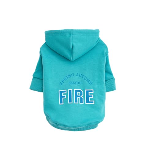 Hundemantel für kleine Hunde, Mode Hoodie, Hundejacke Geeignet für Schnauzer, Corgi, Französische Bulldogge Blau L Hundemantel für kleine Hunde, Mode Hoodie, Hundejacke Geeignet für Schnauzer, Corgi, Französische Bulldogge Blau L von ENGEL WEMANG