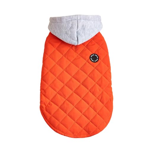 Hundemantel für kleine Hunde,Mode Kapuzenpullover,hundewintermantel,Hundejacke Geeignet für kleine Hunde und Katzen orange M Hundemantel für kleine Hunde,Mode Kapuzenpullover,hundewintermantel,Hundejacke Geeignet für kleine Hunde und Katzen orange M von ENGEL WEMANG
