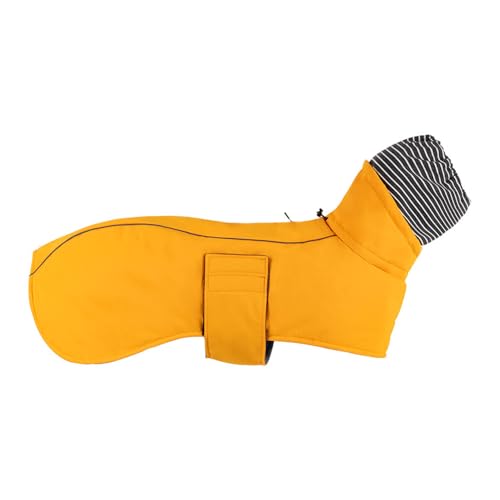 Hundeweste,Hundemantel Wasserdicht,Warme Weste Winter hoher Kragenwarm und weich Gelb M Hundeweste,Hundemantel Wasserdicht,Warme Weste Winter hoher Kragenwarm und weich Gelb M von ENGEL WEMANG