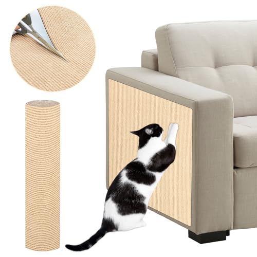ENONCI Katzen Kratzmatte, Kratzmatte Selbstklebend, Katzenkratzschutz für Sofa Teppich, Anti-Kratz-Möbelschutz, Wiederverwendbarer Couch-Schutz für Haustiere ENONCI Katzen Kratzmatte, Kratzmatte Selbstklebend, Katzenkratzschutz für Sofa Teppich, Anti-Kratz-Möbelschutz, Wiederverwendbarer Couch-Schutz für Haustiere von ENONCI