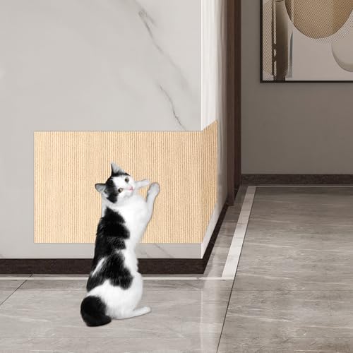 ENONCI Katzen Kratzmatte, Kratzmatte Selbstklebend, Katzenkratzschutz für Sofa Teppich, Anti-Kratz-Möbelschutz, Wiederverwendbarer Couch-Schutz für Haustiere ENONCI Katzen Kratzmatte, Kratzmatte Selbstklebend, Katzenkratzschutz für Sofa Teppich, Anti-Kratz-Möbelschutz, Wiederverwendbarer Couch-Schutz für Haustiere von ENONCI