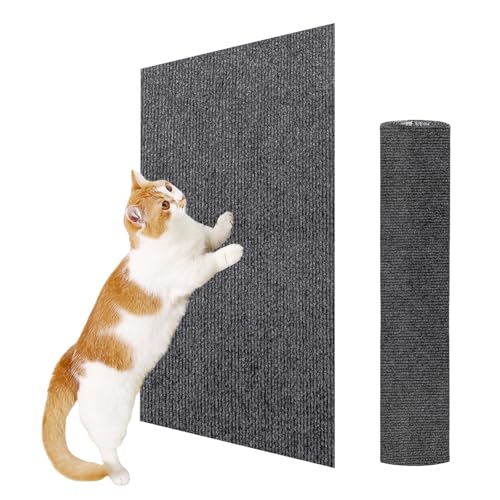 ENONCI Katzen Kratzmatte, Kratzmatte Selbstklebend, Katzenkratzschutz für Sofa Teppich, Anti-Kratz-Möbelschutz, Wiederverwendbarer Couch-Schutz für Haustiere ENONCI Katzen Kratzmatte, Kratzmatte Selbstklebend, Katzenkratzschutz für Sofa Teppich, Anti-Kratz-Möbelschutz, Wiederverwendbarer Couch-Schutz für Haustiere von ENONCI