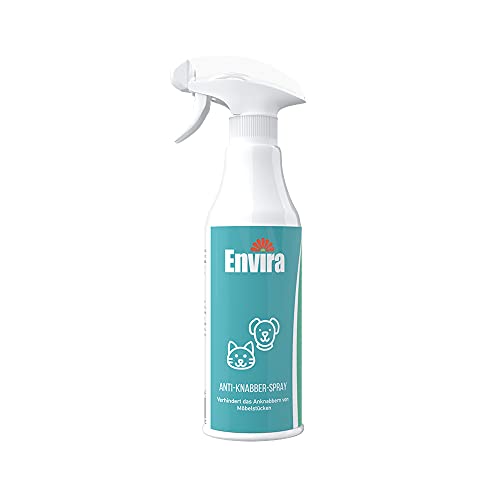 Envira Anti-Knabber Spray - Erziehungsspray für Hund & Katze - Verhindert Knabbern und Kratzen an Möbeln - 1 x 500 ml von Envira