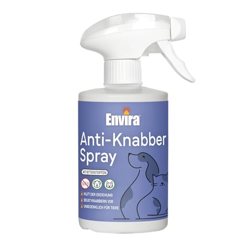 Envira Anti-Knabber Spray - Erziehungsspray für Hund & Katze - Verhindert Knabbern und Kratzen an Möbeln - 1 x 500 ml von Envira