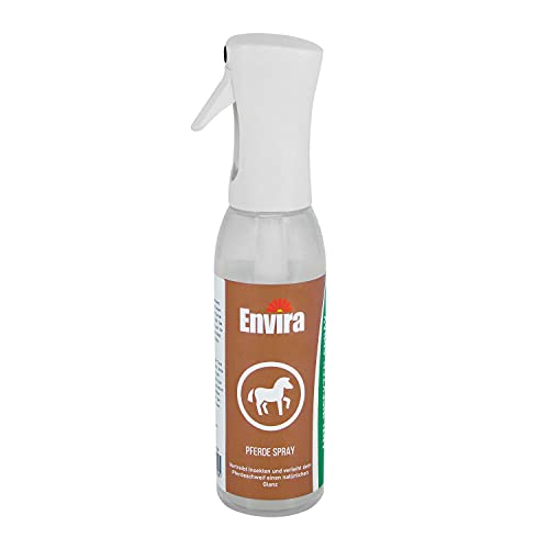 Envira Pferde-Spray 600 ml - Anti-Insekten-Spray für Pferde - Abwehrspray gegen Insekten, Fliegen, Bremsen, Mücken - Regeneriert die Haut von Envira
