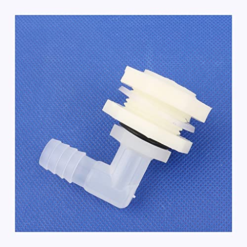 EOMO 1 Stück 1/2 Zoll ABS-Winkelstück for Wassertanks zur Aquarien- und Gartenbewässerung – langlebiger 90-Grad-Schlauchverbindungsadapter(17.5mm) von EOMO