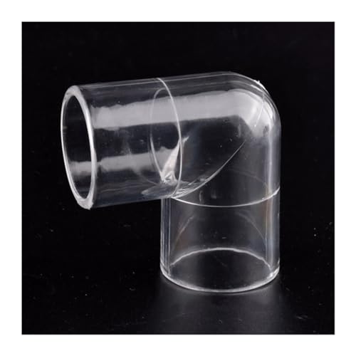 EOMO 1 Stück Acryl-Kniestück for Aquarien und Gärten – langlebig, schlagfeste Anschlüsse(16mm) von EOMO