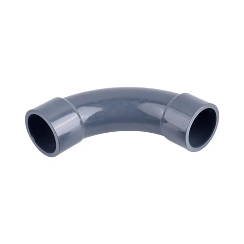 EOMO 1 Stück langlebiger 90-Grad-Winkelverbinder aus PVC for die Aquarien- und Gartenbewässerung – for effiziente Wasseranschlüsse(32mm) von EOMO