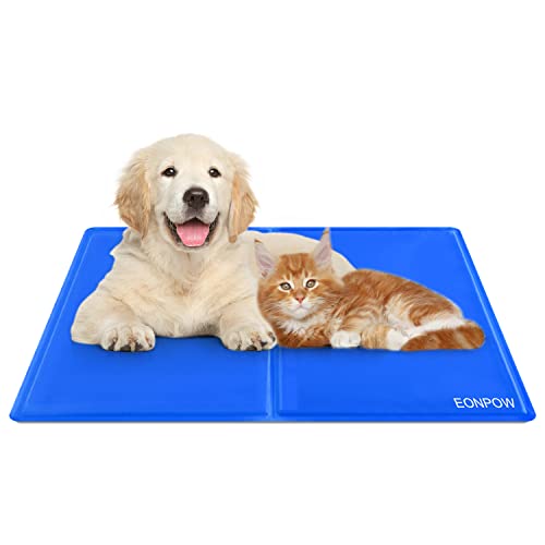 EONPOW Kühlmatte für Hunde 65x50cm,Kühlmatte für Katzen Ungiftiges Gel Selbstkühlendes Pad Kühlmatte Hund und Katzen Kühlpads EONPOW Kühlmatte für Hunde 65x50cm,Kühlmatte für Katzen Ungiftiges Gel Selbstkühlendes Pad Kühlmatte Hund und Katzen Kühlpads von EONPOW