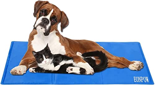 EONPOW Kühlmatte für Hunde 90x50cm,Kühlmatte für Katzen Ungiftiges Gel Selbstkühlendes Pad Kühlmatte Hund und Katzen Kühlpads EONPOW Kühlmatte für Hunde 90x50cm,Kühlmatte für Katzen Ungiftiges Gel Selbstkühlendes Pad Kühlmatte Hund und Katzen Kühlpads von EONPOW