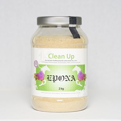 EPONA Clean Up, speziell für Pferde, Tonmineralien wie Zeolith und Bentonit helfen den Stoffwechsel zu reinigen, Leberschutz, entgiftend, von EPONA