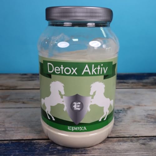 EPONA Detox Aktiv (3,0 kg) speziell für Pferde und Hunde, 100% rein frei von Zusatzstoffen, entgiftend,Magen,Darm, von EPONA