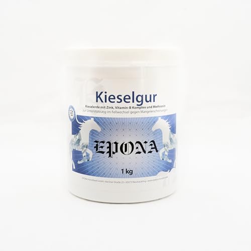 EPONA Kieselgur - speziell für Pferde, Diatomeenerde, Bierhefe und Leinsamen für top Fell und Hufe von EPONA